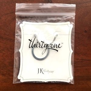 Dream Catcher Necklace - Silver Tone